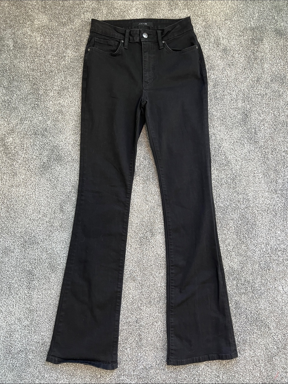 Joe’s Jeans Black Flare Jeans High Rise Stretch Retro Y2K Women’s 26